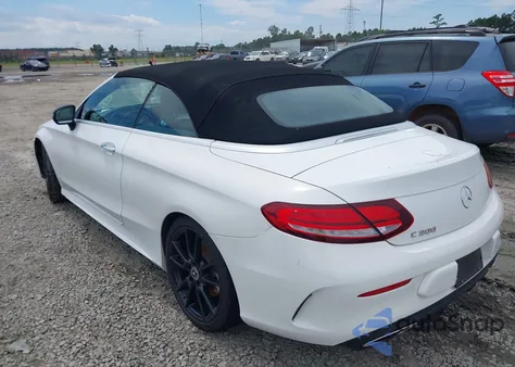 2019 Mercedes-Benz C 300 from USA, damaged, VIN WDDWK8DB7KF806938